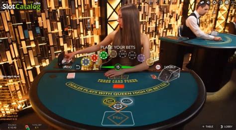 3 card poker live casino